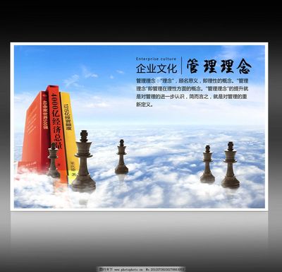 卓越服務，理念先行——打造以管理理念為核心的企業文化展板